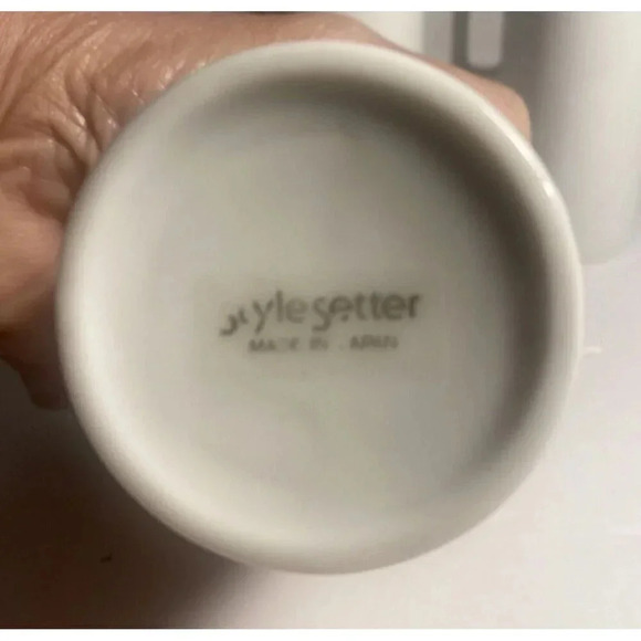 4 Style Setter Espresso Handled Cups Made in Japan 4" Excellent Condition - Picture 6 of 6